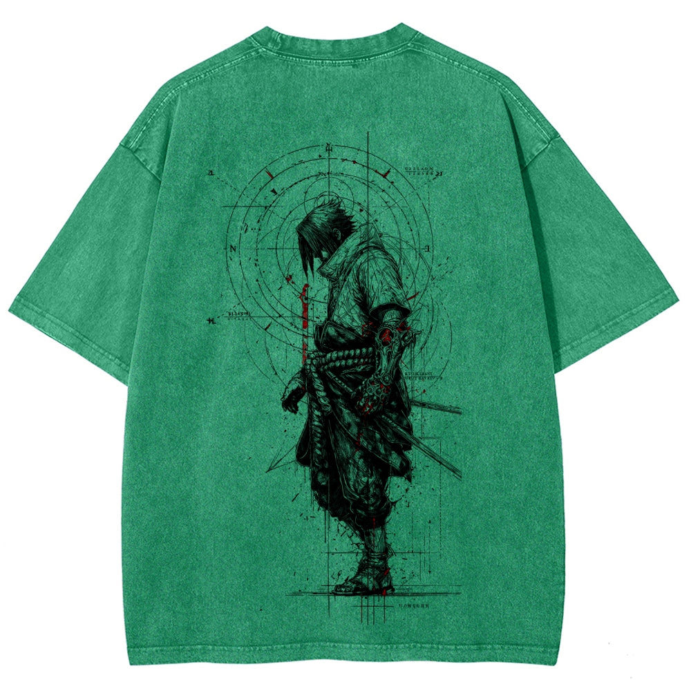 Naruto Unisex Fit Washed T-Shirt 2508017121