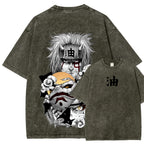 Naruto Unisex Fit Washed T-Shirt 2508017672