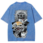 Naruto Unisex Fit Washed T-Shirt 2508017672