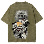 Naruto Unisex Fit Washed T-Shirt 2508017672