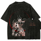 Bleach Unisex Fit Washed T-Shirt 2508018828