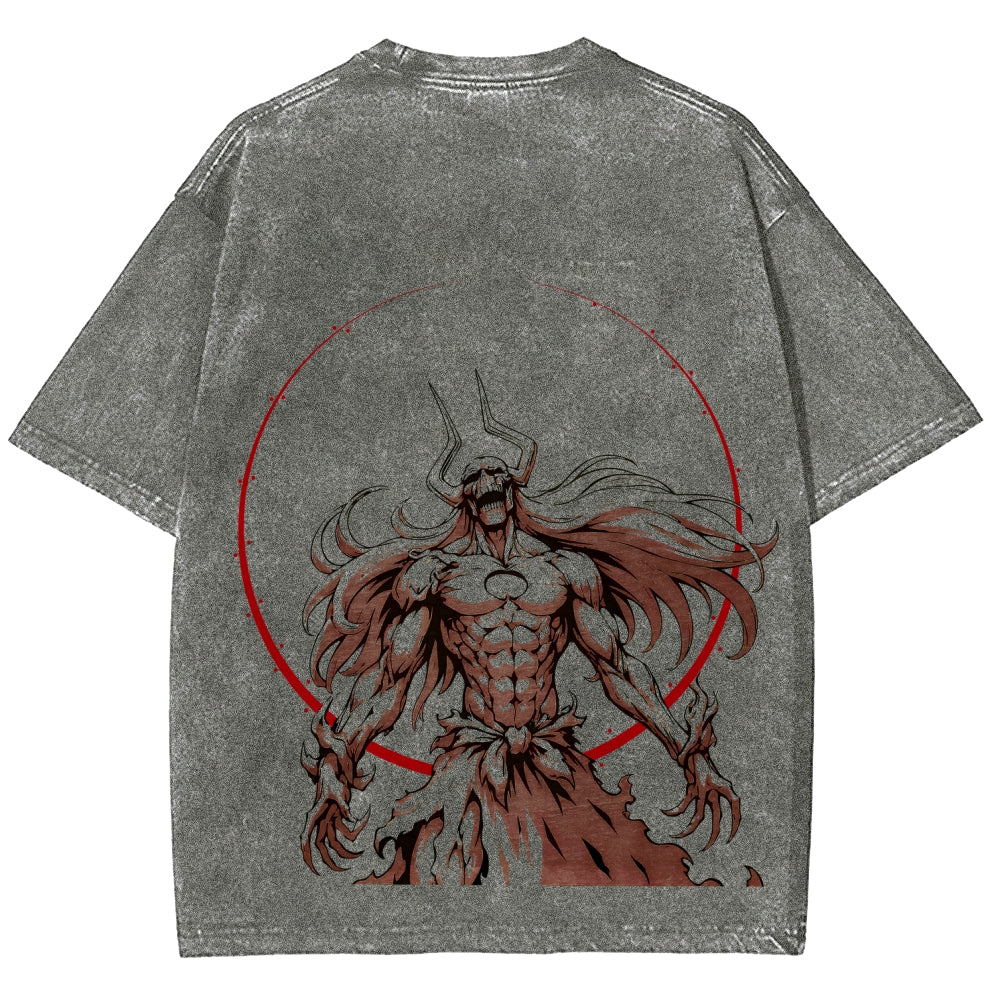 Bleach Unisex Fit Washed T-Shirt 2508018828