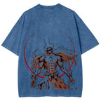 Bleach Unisex Fit Washed T-Shirt 2508018828