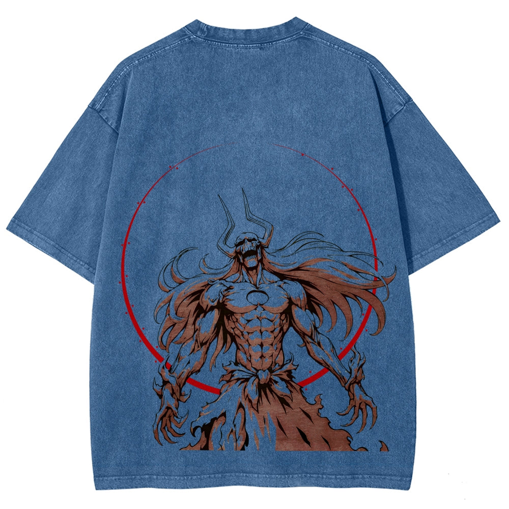 Bleach Unisex Fit Washed T-Shirt 2508018828