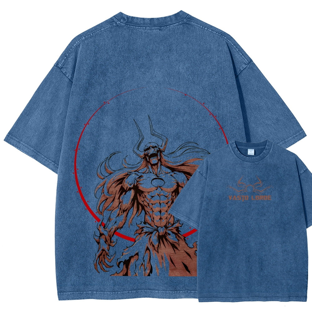 Bleach Unisex Fit Washed T-Shirt 2508018828