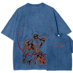 Bleach Unisex Fit Washed T-Shirt 2508018828