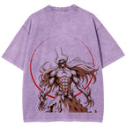 Bleach Unisex Fit Washed T-Shirt 2508018828