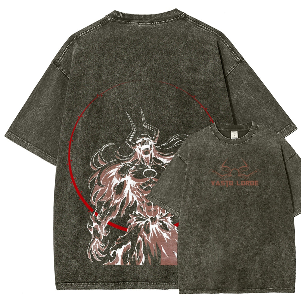 Bleach Unisex Fit Washed T-Shirt 2508018828
