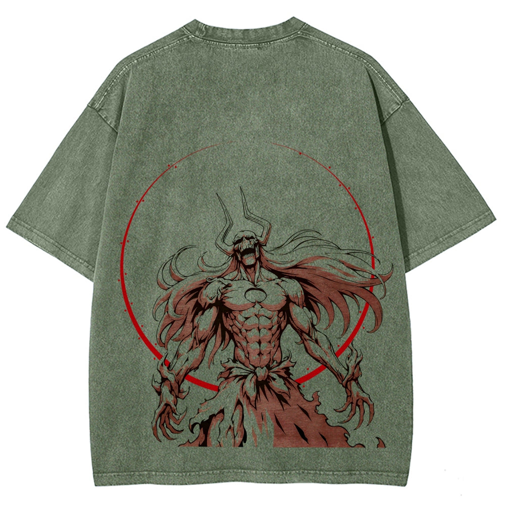 Bleach Unisex Fit Washed T-Shirt 2508018828