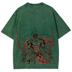 Bleach Unisex Fit Washed T-Shirt 2508018828
