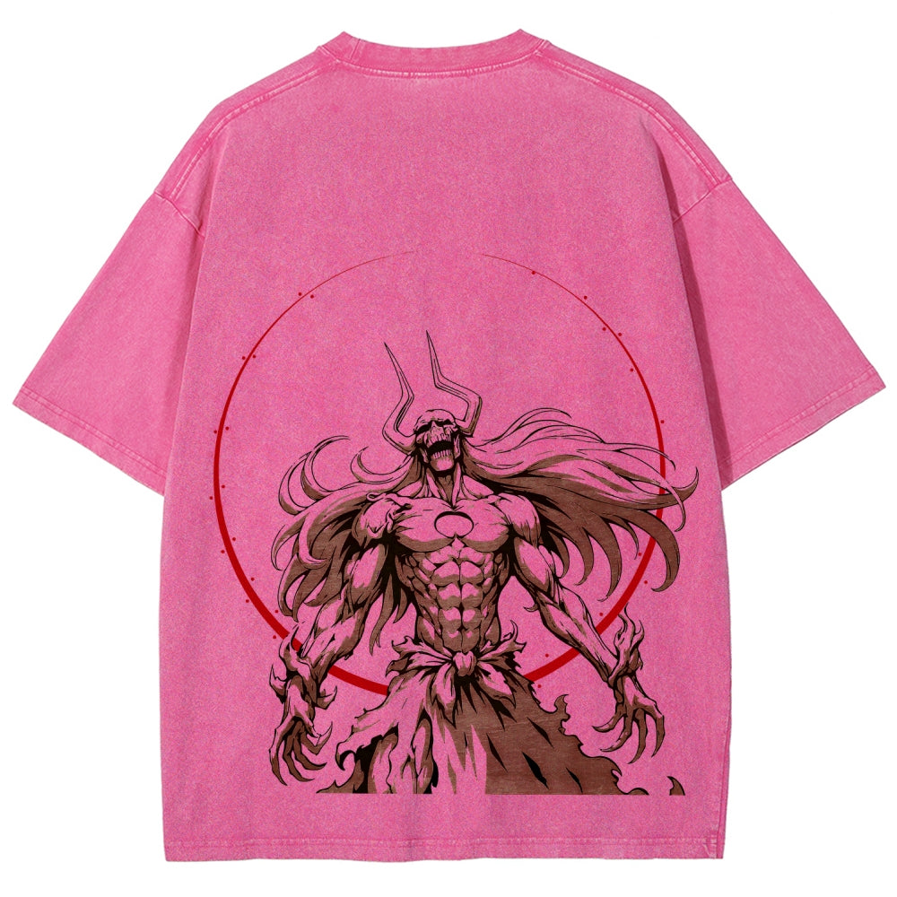 Bleach Unisex Fit Washed T-Shirt 2508018828