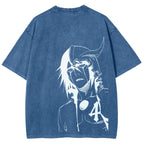 Bleach Unisex Fit Washed T-Shirt 2508018880