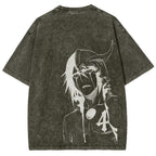 Bleach Unisex Fit Washed T-Shirt 2508018880