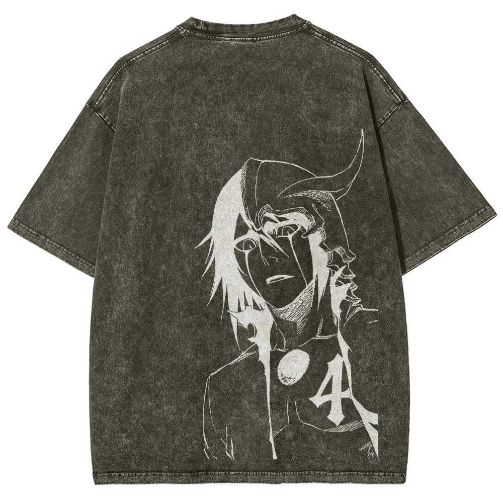 Bleach Unisex Fit Washed T-Shirt 2508018880