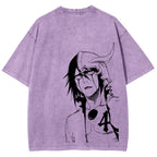 Bleach Unisex Fit Washed T-Shirt 2508018880