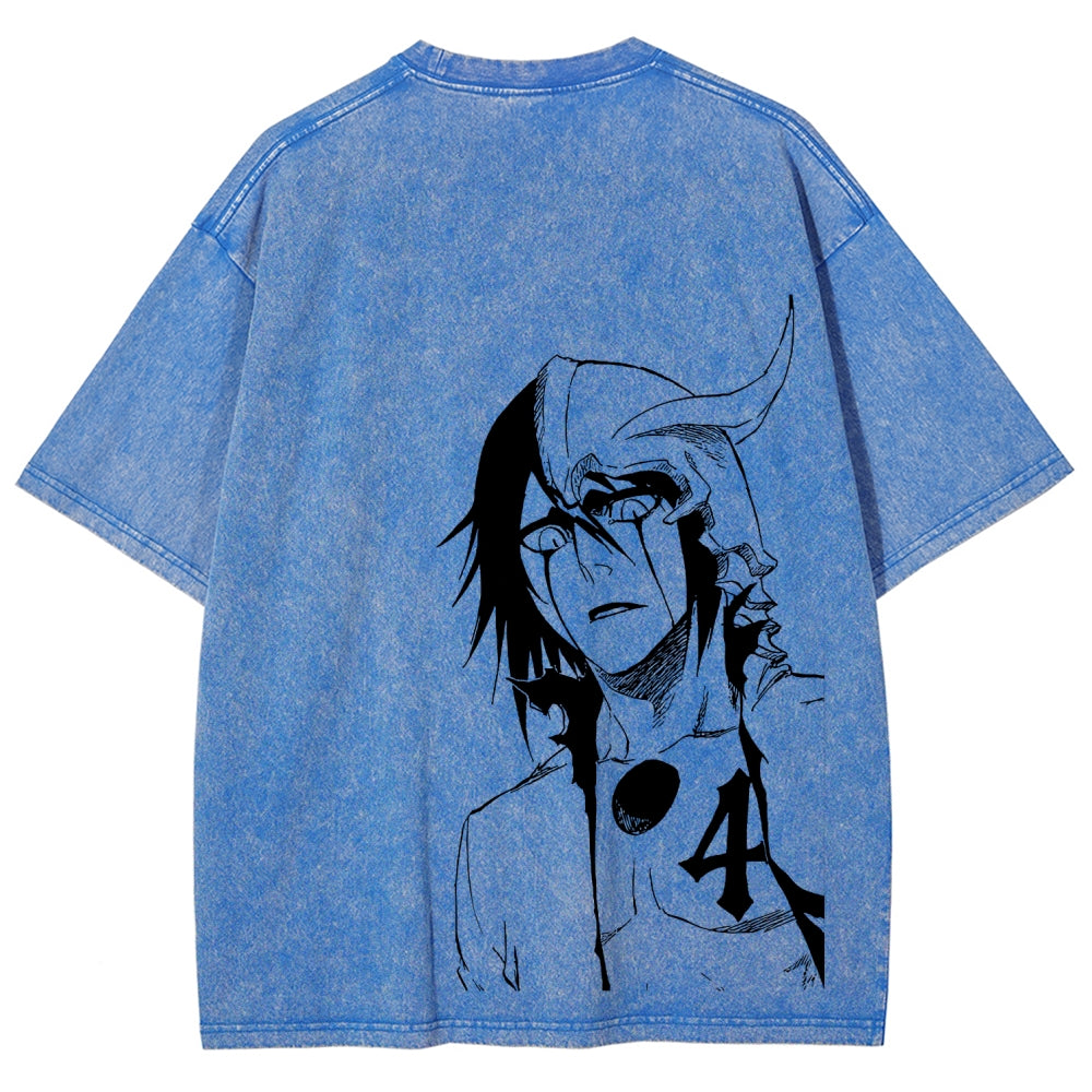 Bleach Unisex Fit Washed T-Shirt 2508018880