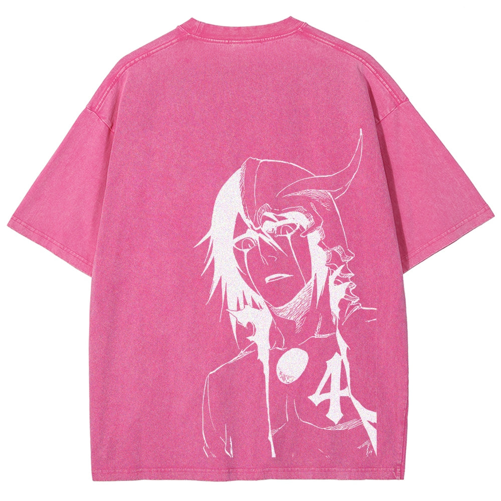 Bleach Unisex Fit Washed T-Shirt 2508018880