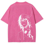 Bleach Unisex Fit Washed T-Shirt 2508018880