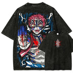 Demon Slayer Unisex Fit Washed T-Shirt 2508019191