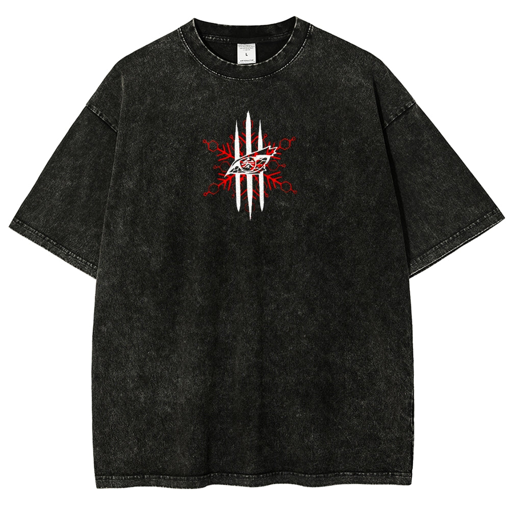 Demon Slayer Unisex Fit Washed T-Shirt 2508019191