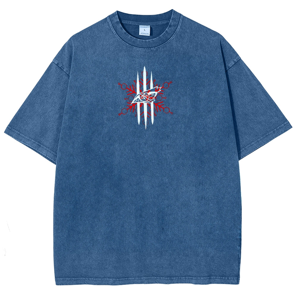 Demon Slayer Unisex Fit Washed T-Shirt 2508019191