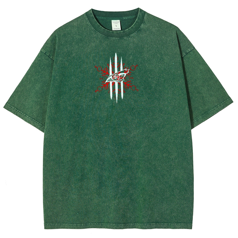 Demon Slayer Unisex Fit Washed T-Shirt 2508019191