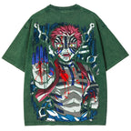 Demon Slayer Unisex Fit Washed T-Shirt 2508019191