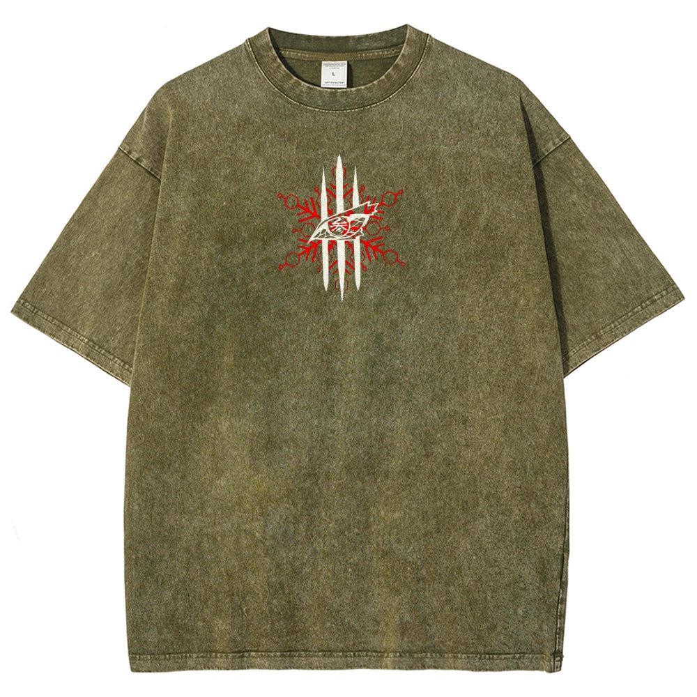 Demon Slayer Unisex Fit Washed T-Shirt 2508019191