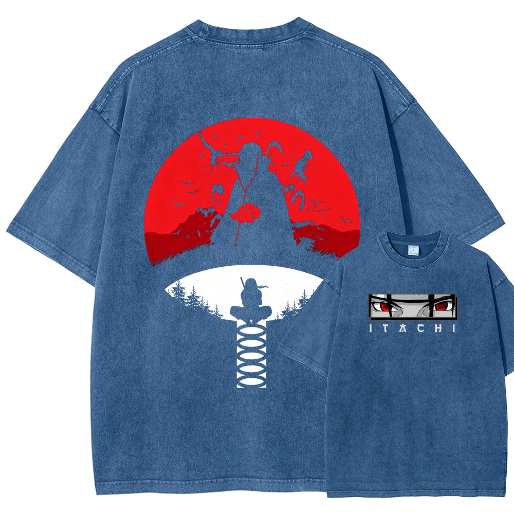 Naruto Unisex Fit Washed T-Shirt 2508023391
