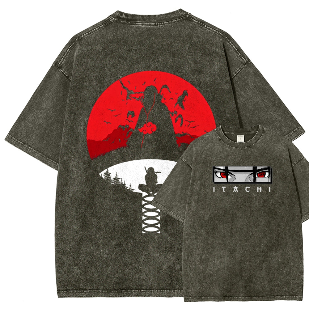 Naruto Unisex Fit Washed T-Shirt 2508023391