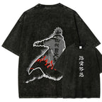 Naruto Unisex Fit Washed T-Shirt 2508023596