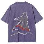 Naruto Unisex Fit Washed T-Shirt 2508023596