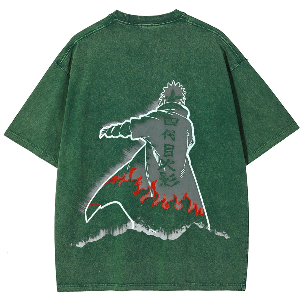 Naruto Unisex Fit Washed T-Shirt 2508023596
