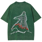 Naruto Unisex Fit Washed T-Shirt 2508023596