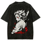 Demon Slayer Unisex Fit Washed T-Shirt 2509001406