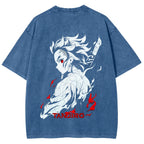 Demon Slayer Unisex Fit Washed T-Shirt 2509001406