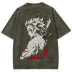 Demon Slayer Unisex Fit Washed T-Shirt 2509001406