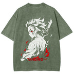 Demon Slayer Unisex Fit Washed T-Shirt 2509001406