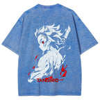Demon Slayer Unisex Fit Washed T-Shirt 2509001406