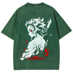 Demon Slayer Unisex Fit Washed T-Shirt 2509001406