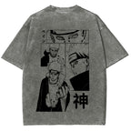Naruto Unisex Fit Washed T-Shirt 2509012213