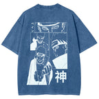 Naruto Unisex Fit Washed T-Shirt 2509012213