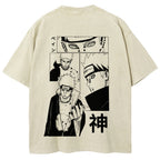 Naruto Unisex Fit Washed T-Shirt 2509012213