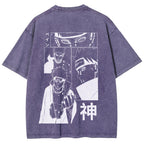 Naruto Unisex Fit Washed T-Shirt 2509012213