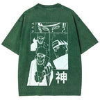 Naruto Unisex Fit Washed T-Shirt 2509012213