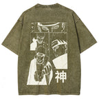 Naruto Unisex Fit Washed T-Shirt 2509012213
