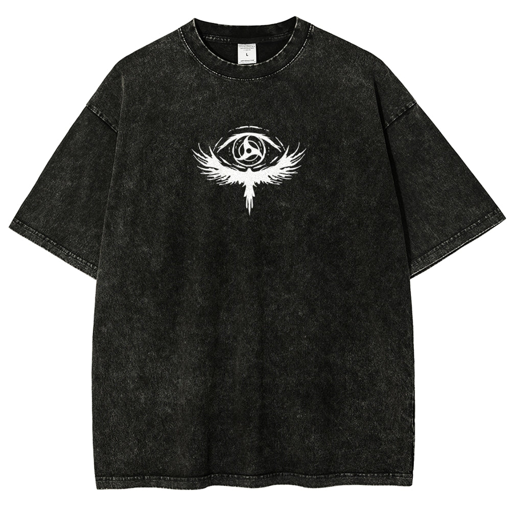 Naruto Unisex Fit Washed T-Shirt 2509012221