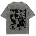Naruto Unisex Fit Washed T-Shirt 2509012221