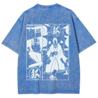 Naruto Unisex Fit Washed T-Shirt 2509012221