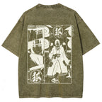 Naruto Unisex Fit Washed T-Shirt 2509012221